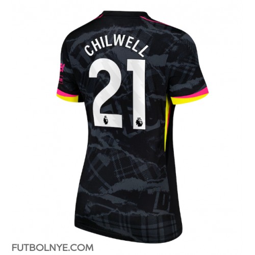 Camiseta Chelsea Ben Chilwell #21 Tercera Equipación para mujer 2024-25 manga corta